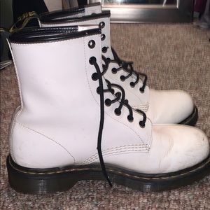 White Dr.Martens size 9